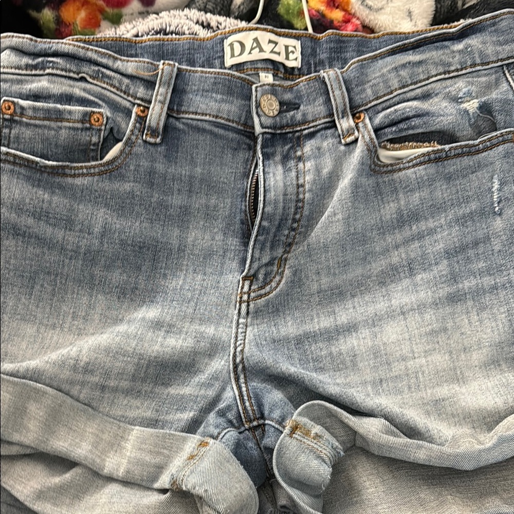 Women's Blue Jean shorts